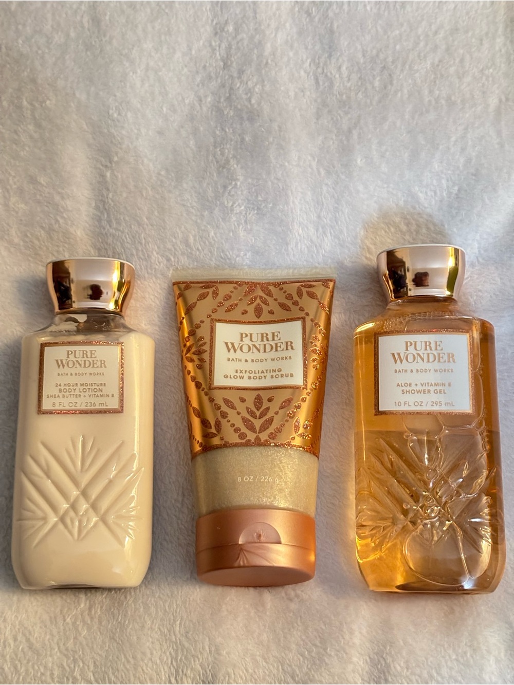 NWT Bath & Body Works Pure Wonder Bundle!